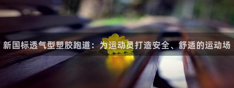 红足1世手机板：新国标透气型塑胶跑道：为运动员打造安全、舒适的运动场