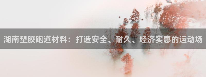 红足一1世手机版赛果:湖南塑胶跑道材料:打造安全、耐久、经济实惠的运动场