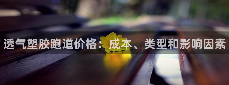 红足1世足球比分网址:透气塑胶跑道价格:成本、类型和影响因素