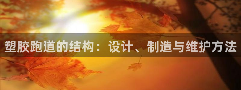 红足1世开奖预测:塑胶跑道的结构:设计、制造与维护方法