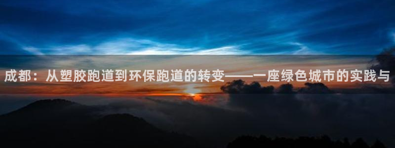 百度红足一1是什么样子的:成都:从塑胶跑道到环保跑道的转变——一座绿色城市的实践与