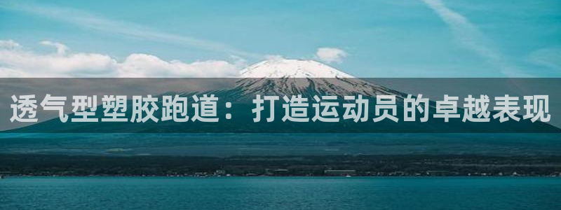 百度红足一1世:透气型塑胶跑道:打造运动员的卓越表现