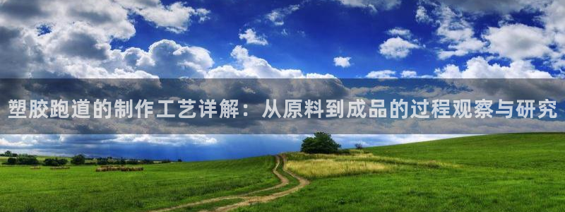 红足一1世官网足球推荐真人：塑胶跑道的制作工艺详解：从原料到成品的过程观察与研究