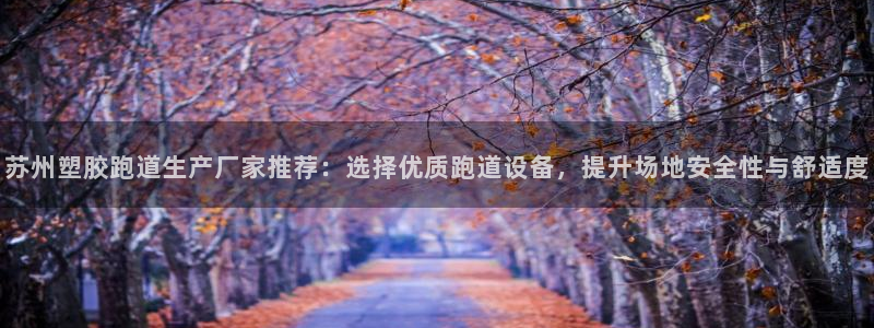 红足1世1站：苏州塑胶跑道生产厂家推荐：选择优质跑道设备，提升场地安全性与舒适度