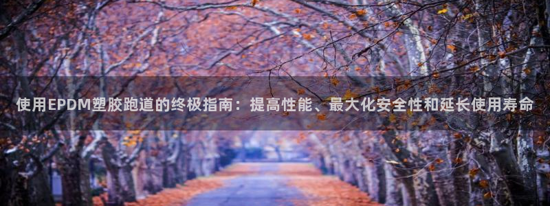 红足1世手足球比分：使用EPDM塑胶跑道的终极指南：提高性能、最大化安全性和延长使用寿命