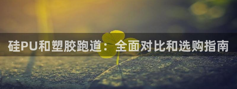 红足一生世：硅PU和塑胶跑道：全面对比和选购指南